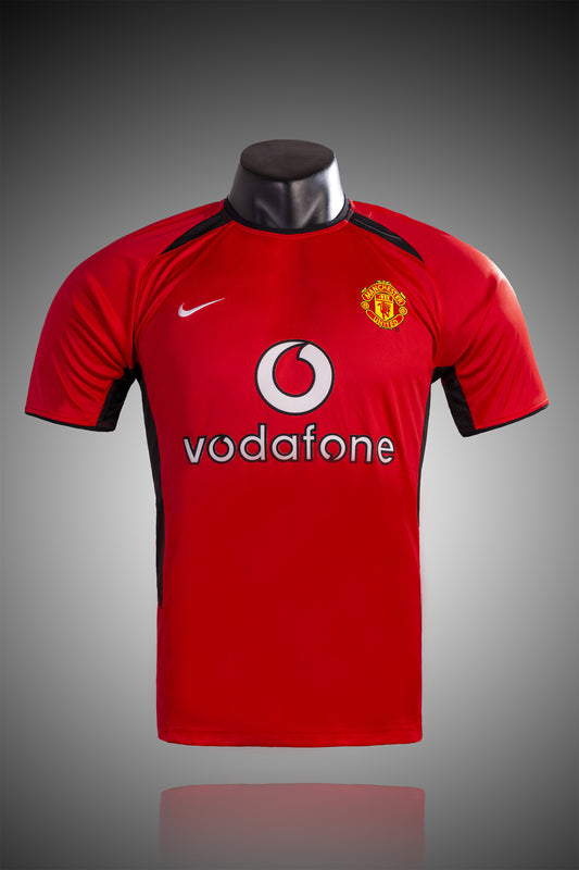 02-04 Manchester United Home Short Sleeve