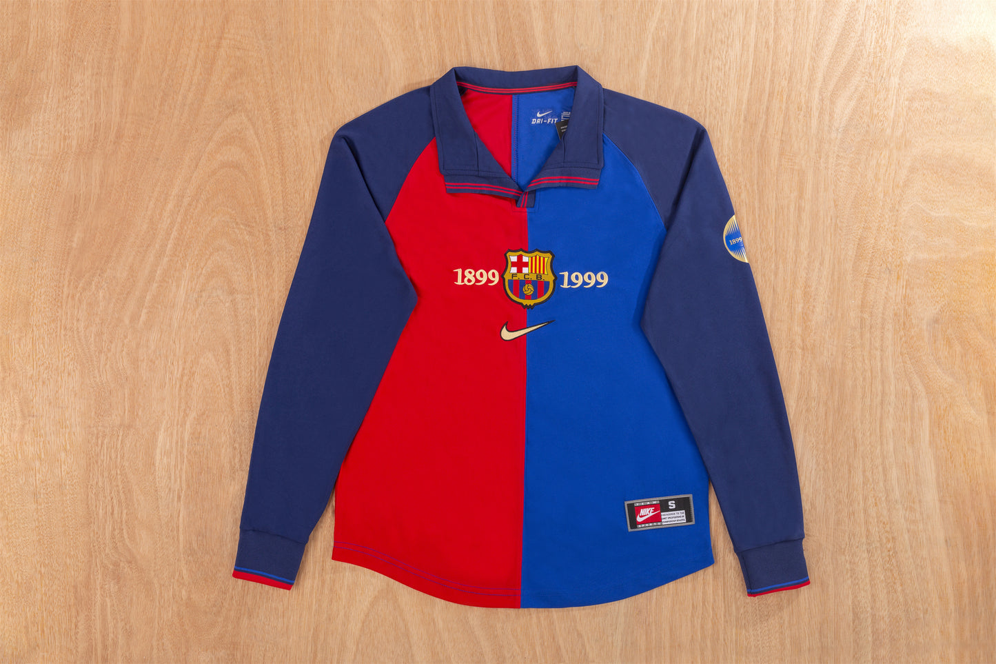 99/00 Barcelona Centennial Home Long Sleeve