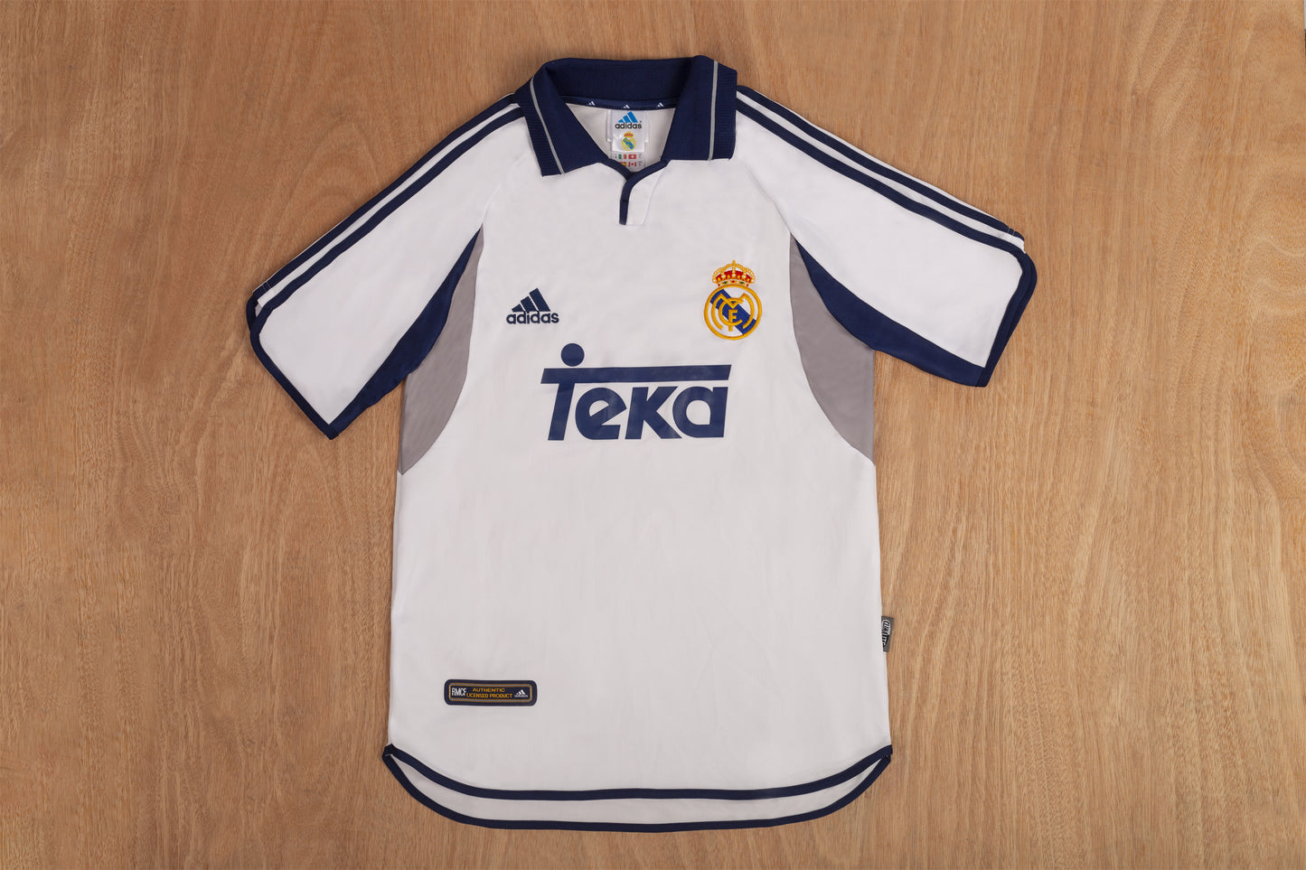 00/01 Real Madrid home jersey