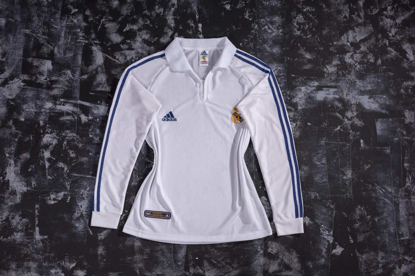 01 / 02 Real Madrid home long sleeve