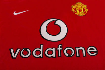 02-04 Manchester United Home Long Sleeve