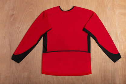 02-04 Manchester United Home Long Sleeve