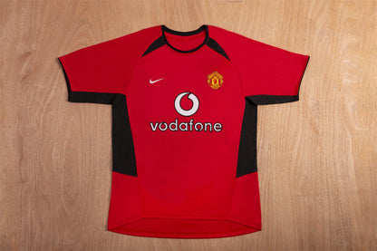 02-04 Manchester United Home Short Sleeve
