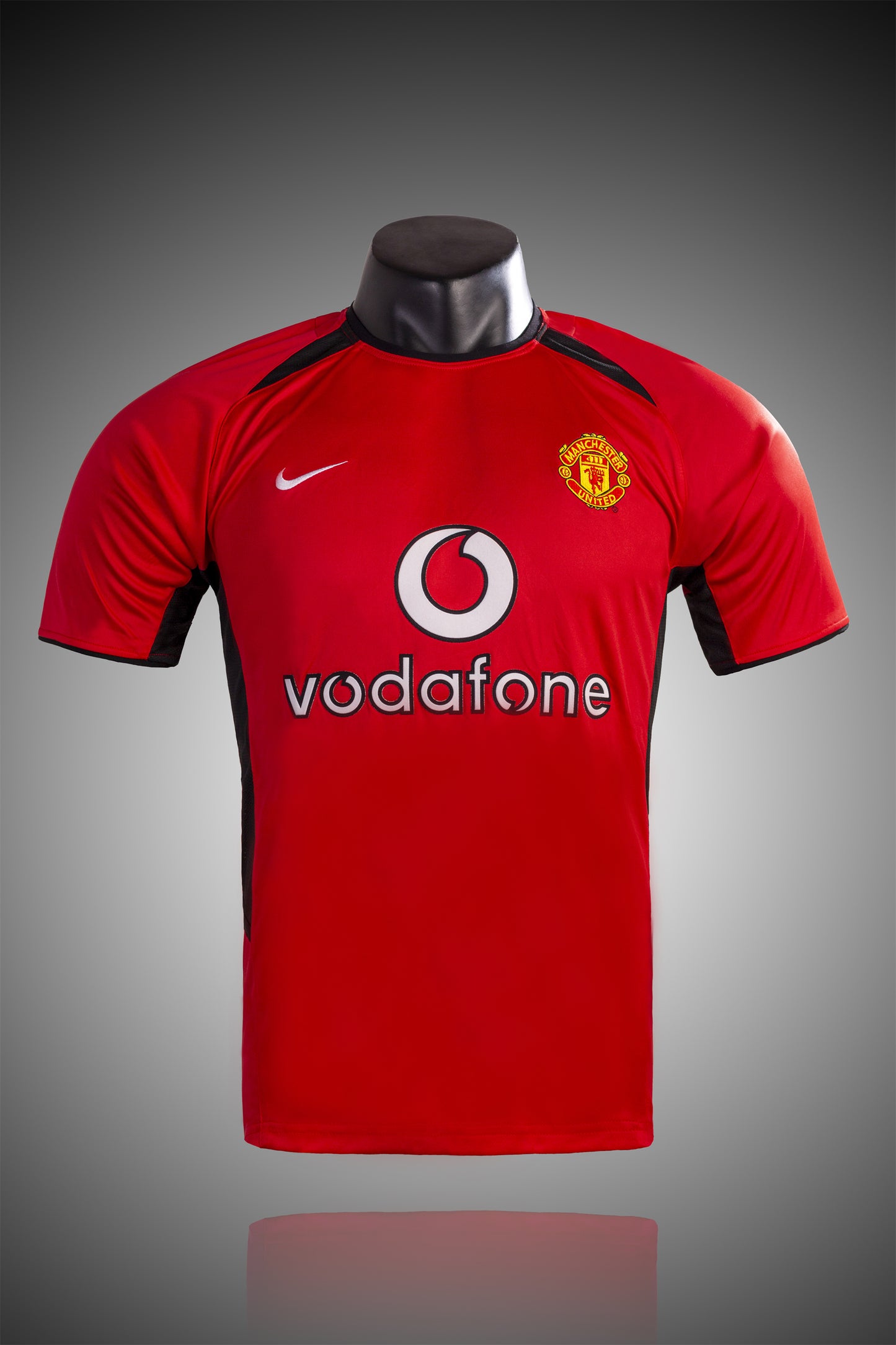 02-04 Manchester United Home Short Sleeve