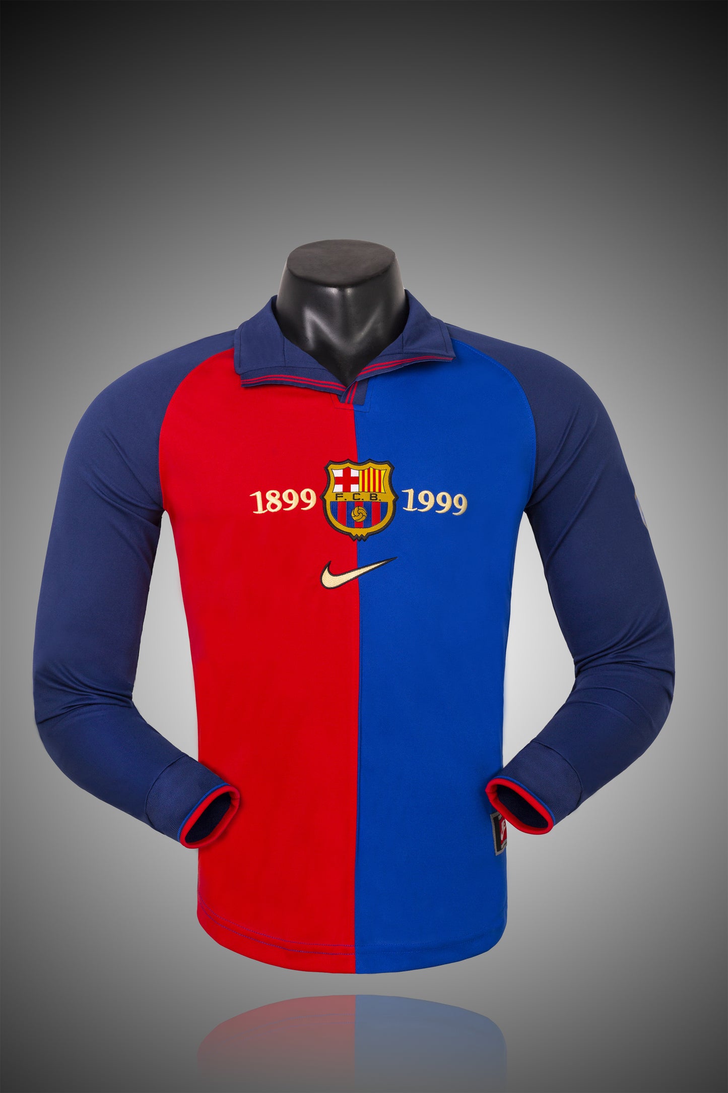 99/00 Barcelona Centennial Home Long Sleeve